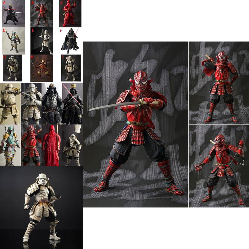 Versatile Anime Star Wars Movie Realization Japanese Samurai Action Figure 7" Perfect For Collectors