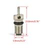 10 шт. автомобильный кондиционер R134A для игл сердечника клапана ассортимент 134a хладагент термостойкий шина для сердечников штока клапана иглы K