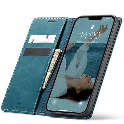 Кошелек с слотом для карт для iPhone 13 Pro Max Синий