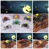 Resin Craft Micro Landscape Ghost  House Statue Cartoon Miniatures Pumpkin Ornaments  Car Ornament