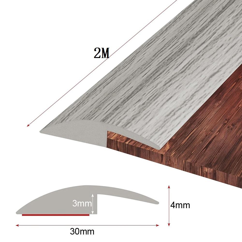 Floor Transition Strip 2M Floor Height Transition Edge Strip Carpet Edge Strip Anti-collision Seam Edge Trim Decorative