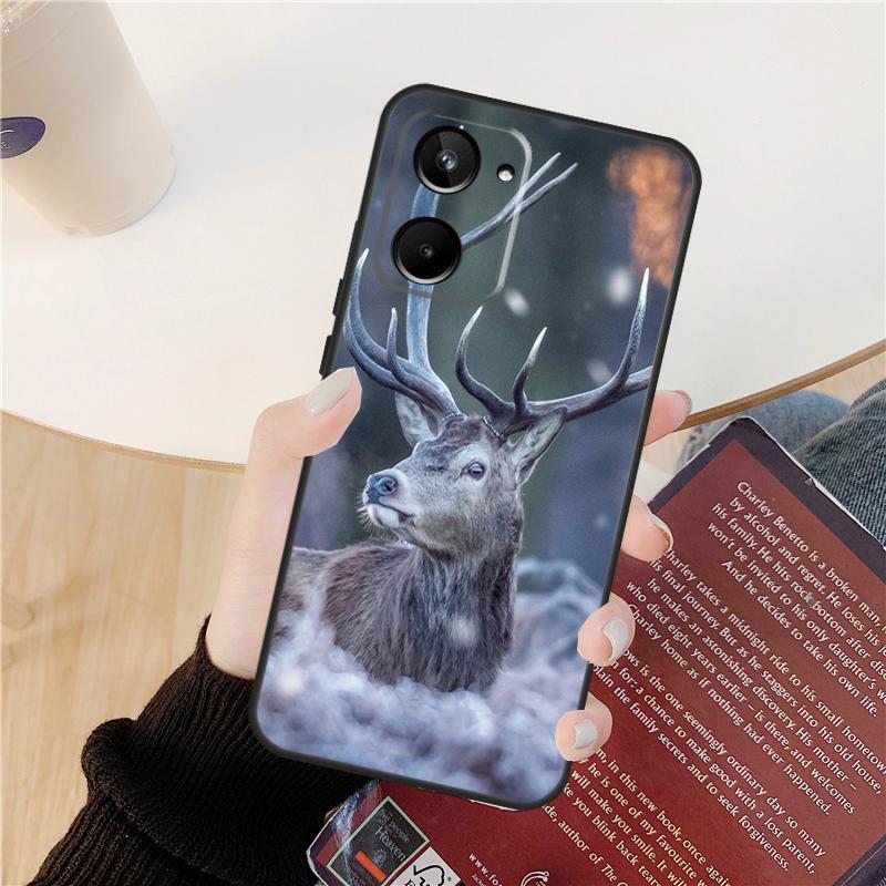 Deer Hunting Camo Case For Realme GT 7 Pro GT 6T 6 5 C55 C53 C51 C21Y C25S C61 C67 C75 10 11 12 13 14 Pro Plus