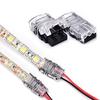 1Pcs 2 Pin Led Strip To Wire Connector 8Mm/10Mm Tape Light Connector Conductor