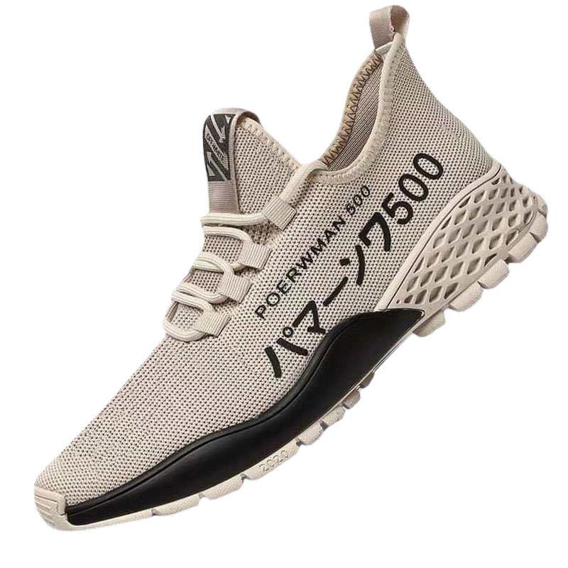 Мужская обувь весна и осень модная обувь 2025 новые универсальные мужские кроссовки для ходьбы повседневные спортивные дышащие одинарные туфли