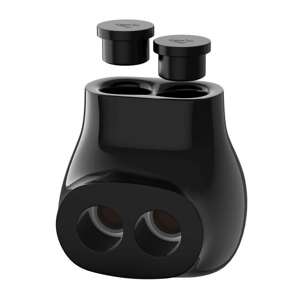 3Pcs Easy Insulated Multiple Cable Connectors Single Entry Splices Electrical Terminals for 2 14AWG Wire Ranges