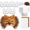 DIY Paintable Peking Opera Face Mask for Kids