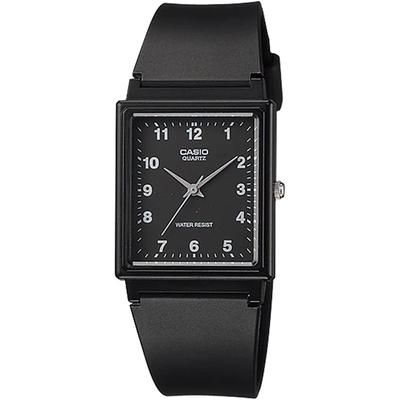 Аналоговые наручные часы MQ-27-1B, прямоугольный циферблат, унисекс, уретановый ремешок, доступная цена "Cheap Casio" - международная модель [параллельный импорт]