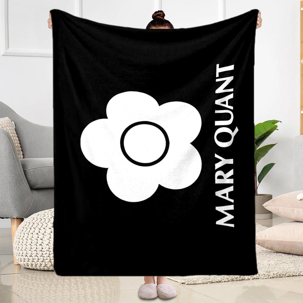 Flower Power Fashion Flannel Blanket-Soft and Suitable for Sofas,Beds,Offices,Travel,All Seasons,Great Gift for Holidays and Birthdays.