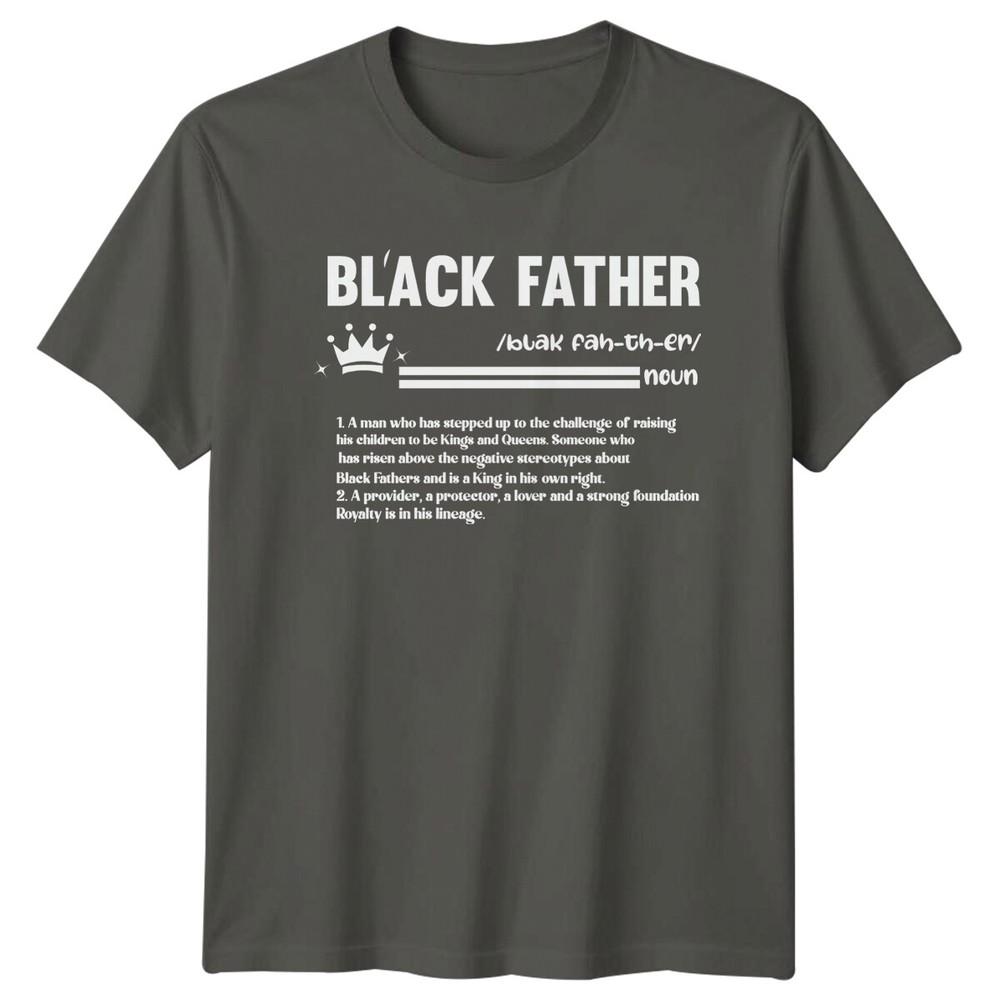 Black Father Definition TShirt Fathers Day Gift Unisexs Unisexs
