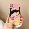 Чехол для Realme C21 C21Y Чехол для Realme C25 C25S C25Y Задняя крышка Мультяшный Мягкий Жидкий Силикон Полная Защита Ударопрочный Корпус Телефона