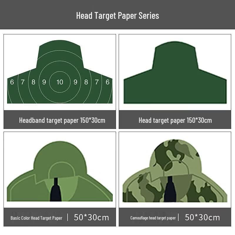 JINGRUIDA Chest Ring Target Paper (50x50cm)