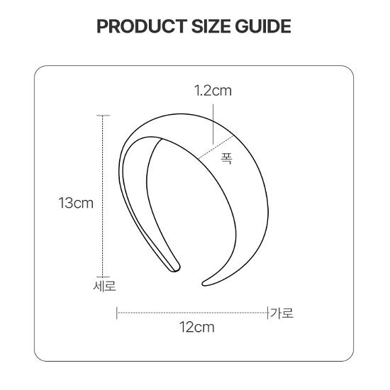 HAS HTY023 Глянцевая тонкая синяя повязка для волос