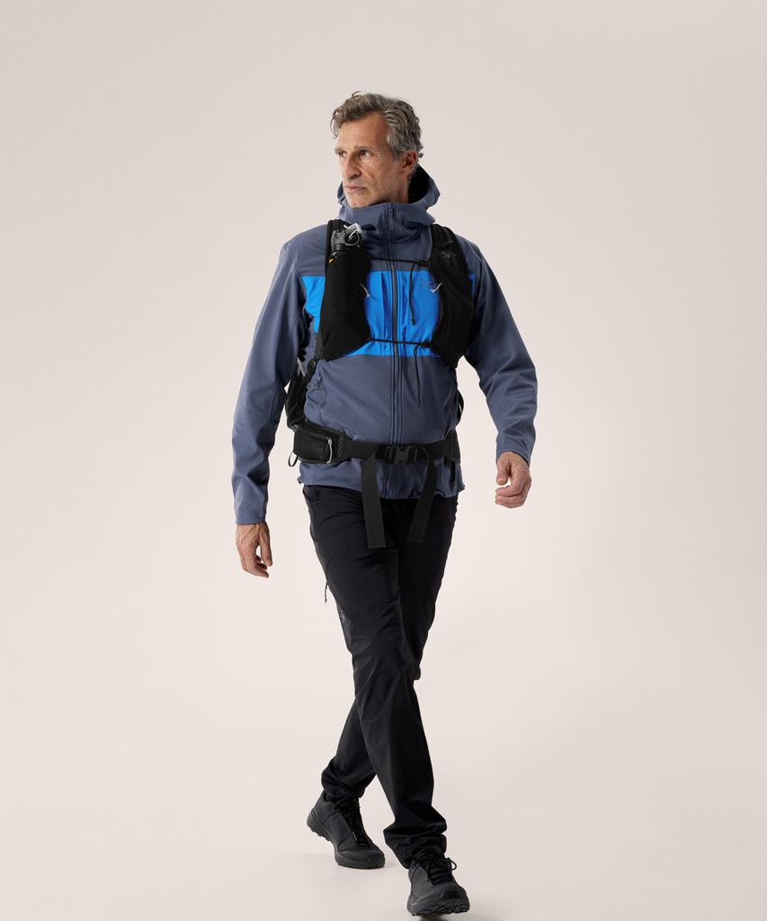 Arcteryx Gamma Mx Hoodie Men'S - Dk Stratus / Fluidity / Ajqsm08485