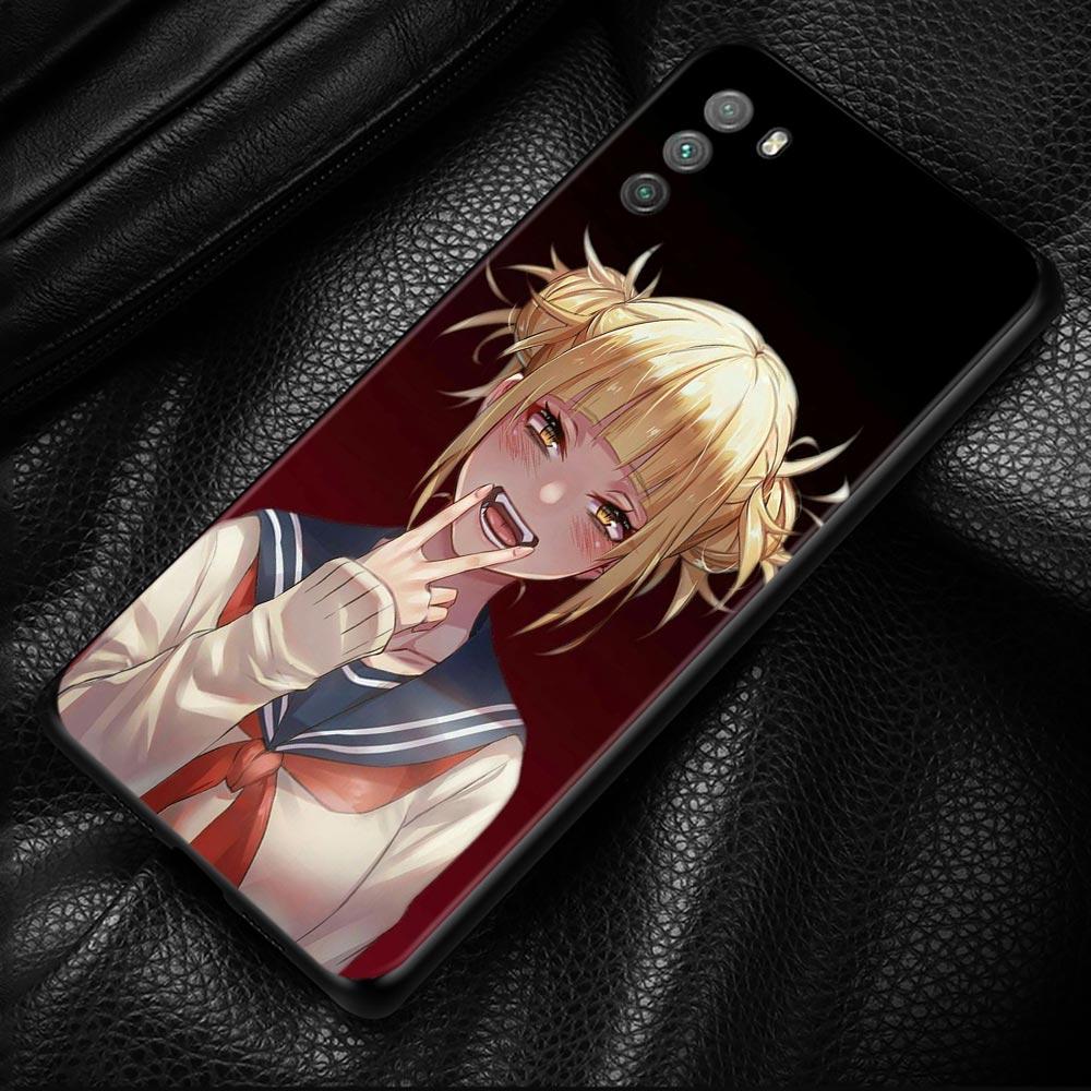 Чехол с аниме мультяшной девушкой TOGA Himiko для Xiaomi Poco X3 NFC M3 M4 Pro 5G для Mi 12 Pro 12X 11 10T Note 10 A2 Lite 5G 9 SE 9T