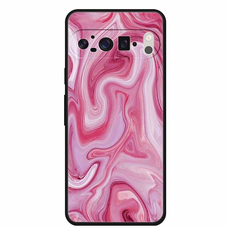 For Google Pixel 10 Pro XL 5G Case Fashion Marble TPU Soft Silicone Back Cover Phone Cases Shockproof Mica Painted Para Capa New