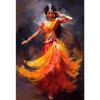 Яркие Экзотические Страсти Этнические Танцы Художественные Постеры Печать на Холсте Масляная Живопись Гостиная Спальня Стены Украшение Дома Без Рамы