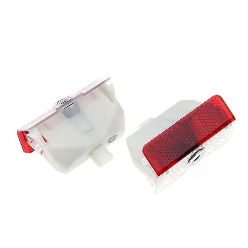 2PCS LED Car Door Light Laser Projector Decorative Lamp For Benz GLK X204 2008-2015 AMG A B Class W168 W169 W245 Auto Accessorie
