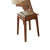 Chinese Style Solid Wood Stackable Stools Durable Square Round Low Wooden Small Bench for Home Dining Room