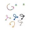 Women Piercing Body Piercing Jewelry Helix Tragus Piercing Barbell Lips Ring Cartilage Earring
