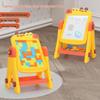 Kids' Dual-Use Magnetic Drawing & Building Board with Erasable Easel