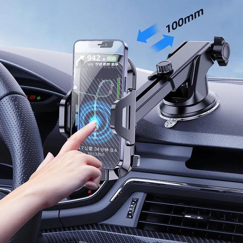 Multifunctional Car Phone Holder Universal Vehicle Dashboard Windshield Air Vent Mount Sucker Phone GPS Holder Telephone Support