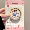 Корейский INS Милый Мультяшный Щенок Для Magsafe Телефон Магнитный Грипток Подставка Для iPhone Смешной Складной Беспроводной Зарядный Чехол Держатель