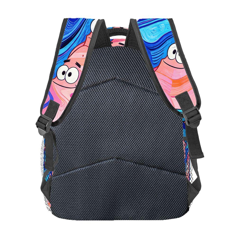Patrick Star Backpack Cartoon SpongeBob SquarePants School Bag for Teens Lightweight Travel Laptop Backpack