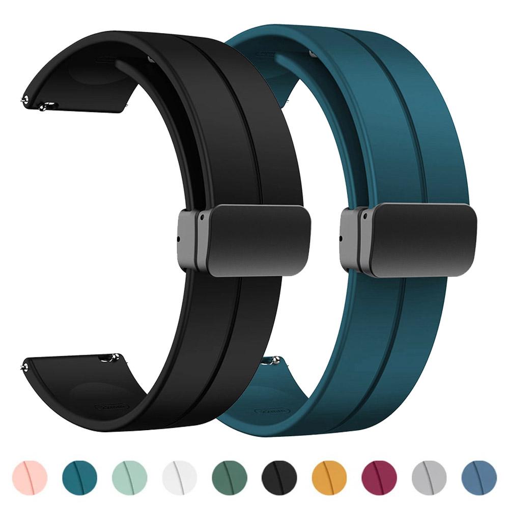 For Redmi Watch 5 Active Strap 22mm Silicone Folding Buckle Wristband For Xiaomi Watch S4 Redmi Watch 5 Lite Bracelet Accessory