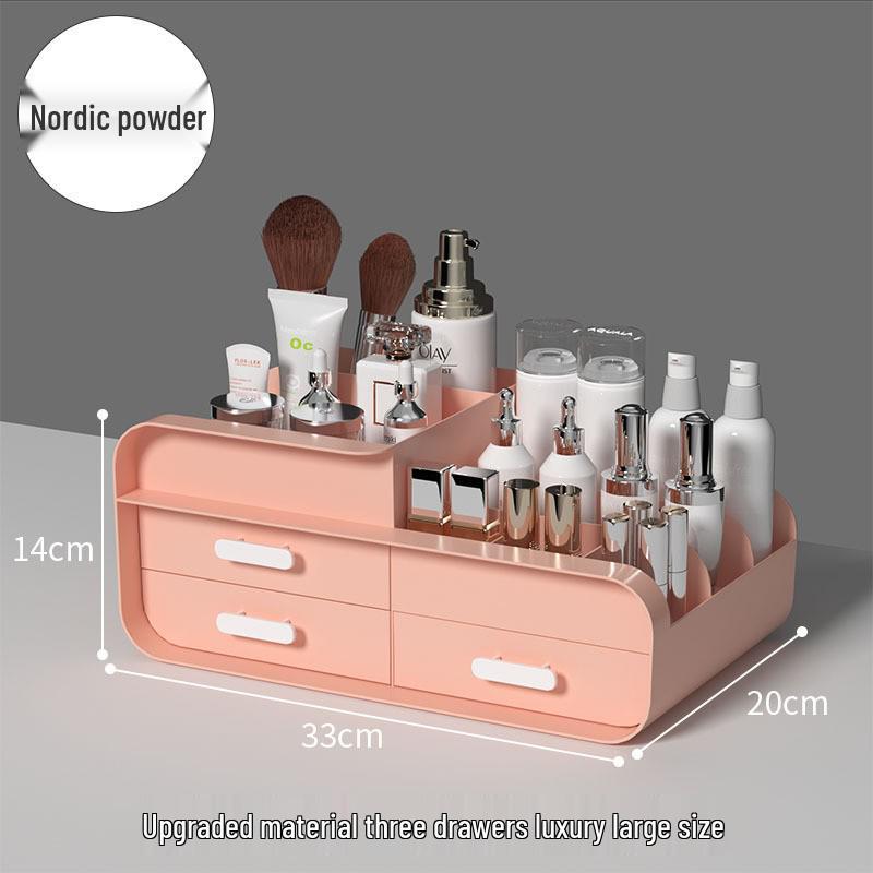Desktop Cosmetic & Skincare Organizer with Drawers