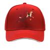 Playful Beagle Pulse Outline Design Hip Hop hat Fashion Outdoor Sports Sandwich Baseball Cap