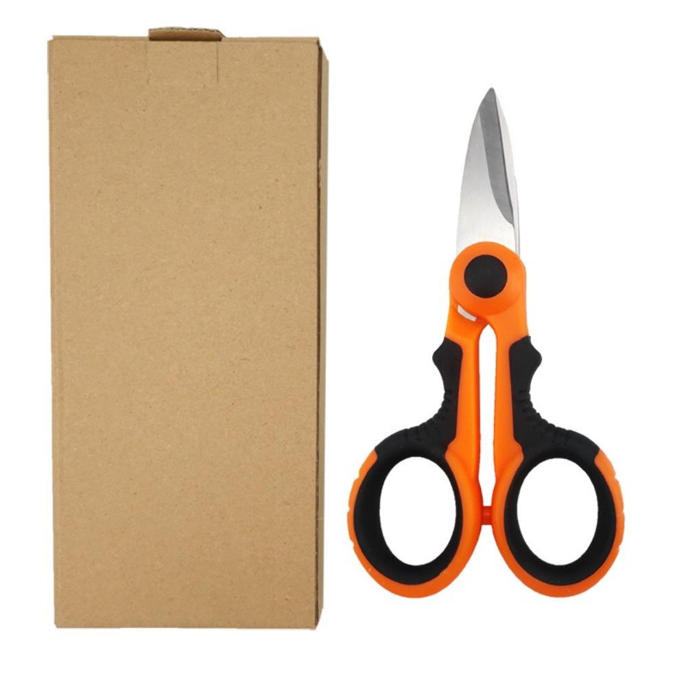 High Carbon Steel Scissors Hand Tool Electrician Scissors Fishing Scissor Fishing Tool
