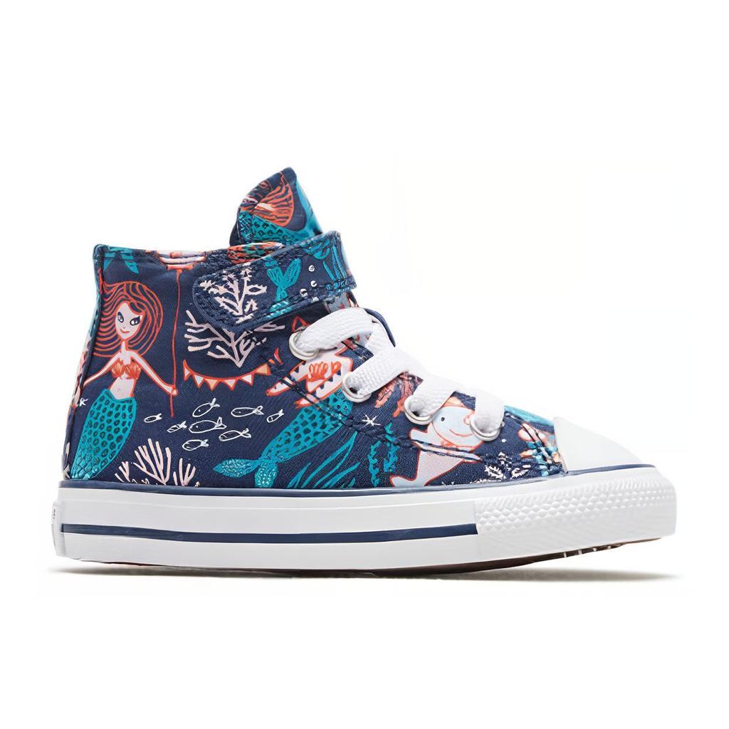 Converse Кеды Chuck Taylor All Star Underwater Party High Top для малышей Синие для младенцев и малышей