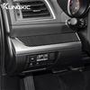 Real Soft Carbon Fiber Sticker For Subaru Legacy Outback 2015 2016 2017 2018 2019 LHD Car Driver Co-pilot Dashboard Accessories