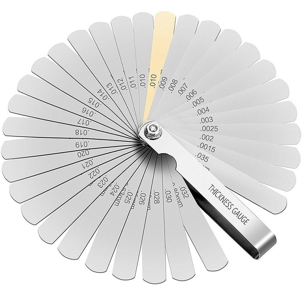 Stainless Steel Gap Measuring Tool Dual Marked Measuring Gap Width/Thickness  Guitar
