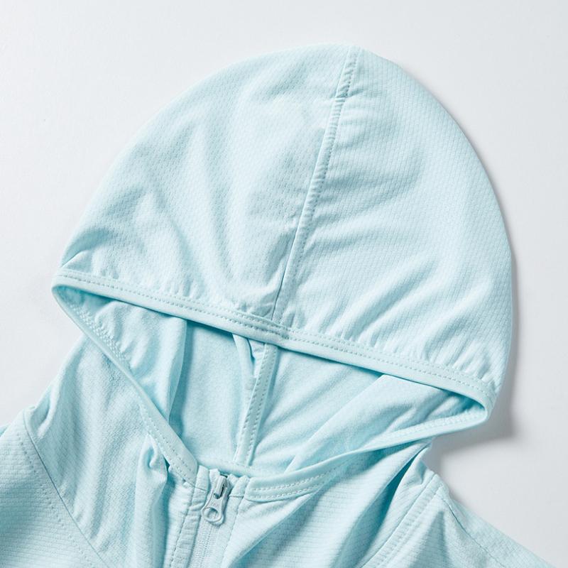 Солнцезащитная рубашка с длинным рукавом UPF50+ для лета, молния YKK для мужчин и женщин, одежда с защитой от ультрафиолета