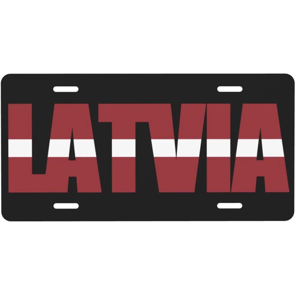 Vintage Plaque National Flags License Plate Spain Russia Netherlands Metal Tin Sign Garage Bar Pub Club Home Wall Decor 6X12Inch