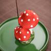 1PCS Incense Burner Ceramic Incense Stick Creative Mushroom Incense Stick Mini Incense Holder Office Home Furnishings
