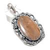 Ocean Jasper Gemstone 925 Sterling Silver Jewelry Pendant 2.40"
