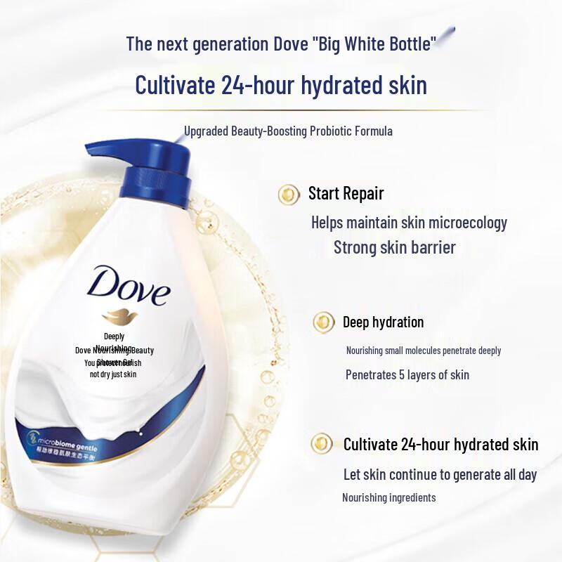 Глубоко питательный гель для душа Dove