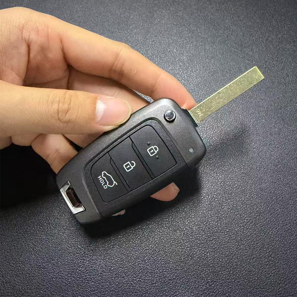 EEJQ9 Корпус брелока для ключа автомобиля для Hyundai Accent Elantra Kona Santa Fe 2018 2019 2020 2021 202 Tucson Veloster Solaris Verna