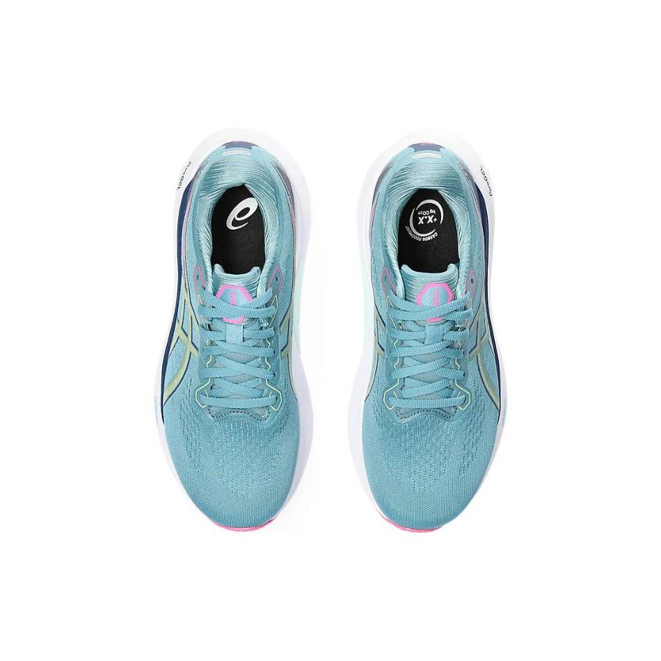 Asics Женские кроссовки Gel Kayano 30 Gris Blue Lime Green 1012B357-402