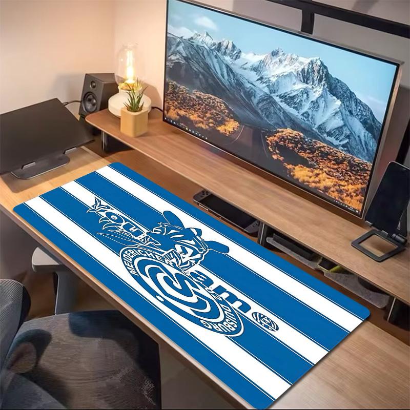 Msv Duisburg Custom Name Large Size Mouse Pad Large Gaming Table Cushion Non-slip Laptop Tablet Big Mousepad XXL Mat Mini PC Playmat With Lock edge