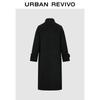 UR Women's 2025 Winter Double-Breasted Wool Coat