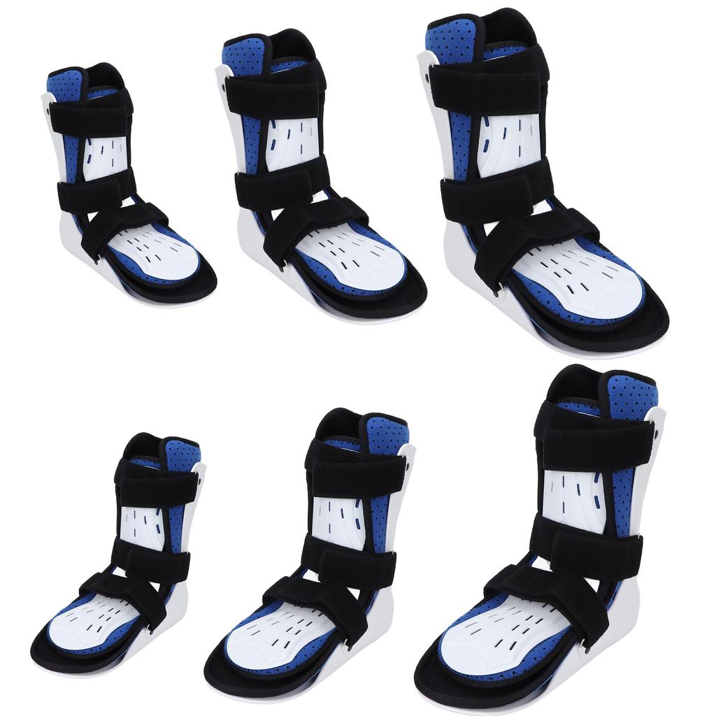 Fracture Boot Short Ankle Foot Drop AFO Brace Orthosis Splint with Front Protection Plate for Ankle