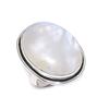 Moonstone Gemstone 925 Sterling Silver Jewelry Ring Size 7