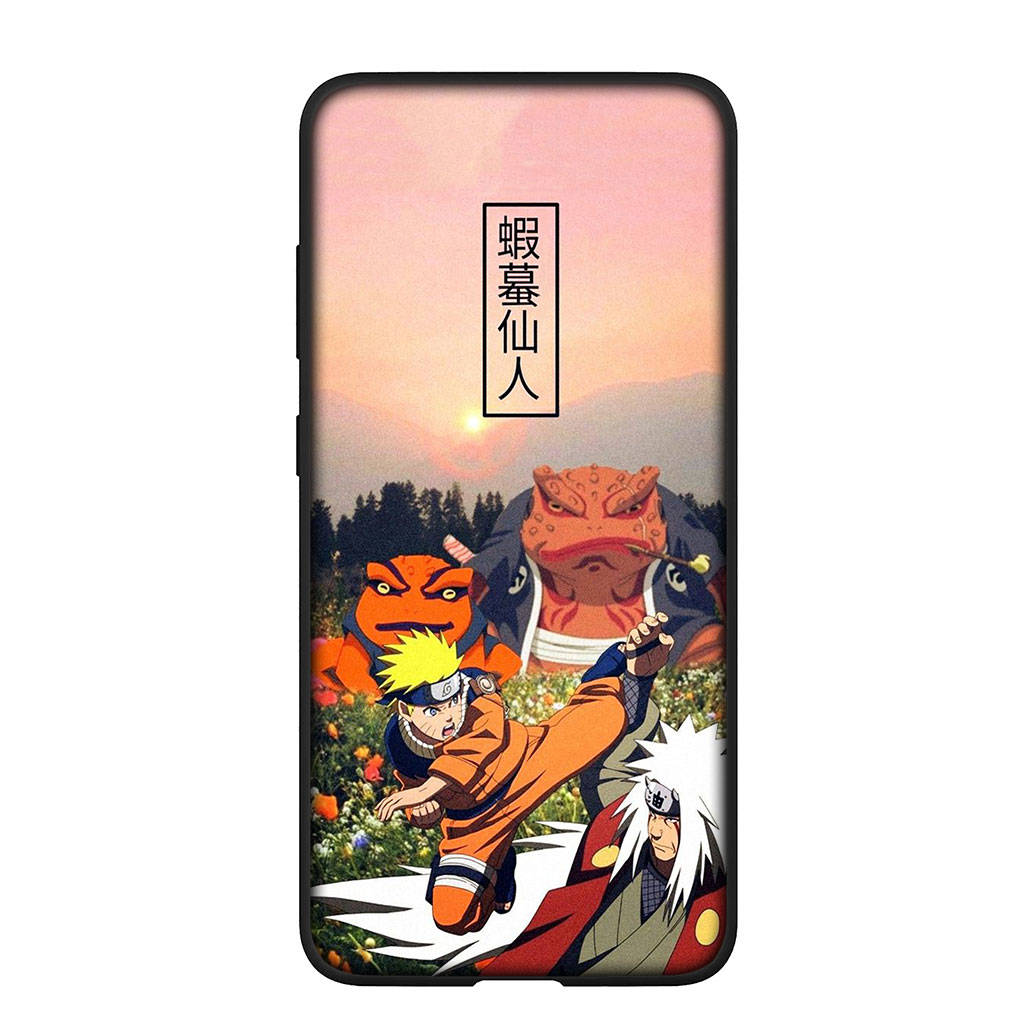 Чехол для телефона Samsung Galaxy S25 S24 S23 iPhone 16 15 Redmi Note 14 13 12 16E 11 Pro Max XR OPPO Moto Huawei Jiraiya Itachi Uchiha аниме-чехол Naruto