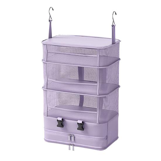 Дорожная сумка для хранения Пятислойная Большая вместимость Складная конструкция Подвесной органайзер Легкий Портативный Подвесной несессер