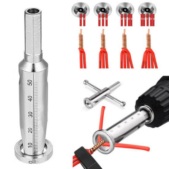 Инструмент для скручивания проводов, кабельный скручиватель, высокоточная прочная конструкция, быстрый соединитель, скручивание проводов