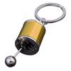 ZooooM ZM-KEY7620-GD Брелок для ключей с дизайном рычага переключения передач Стильное мужское кольцо с ручным переключением передач Крутое