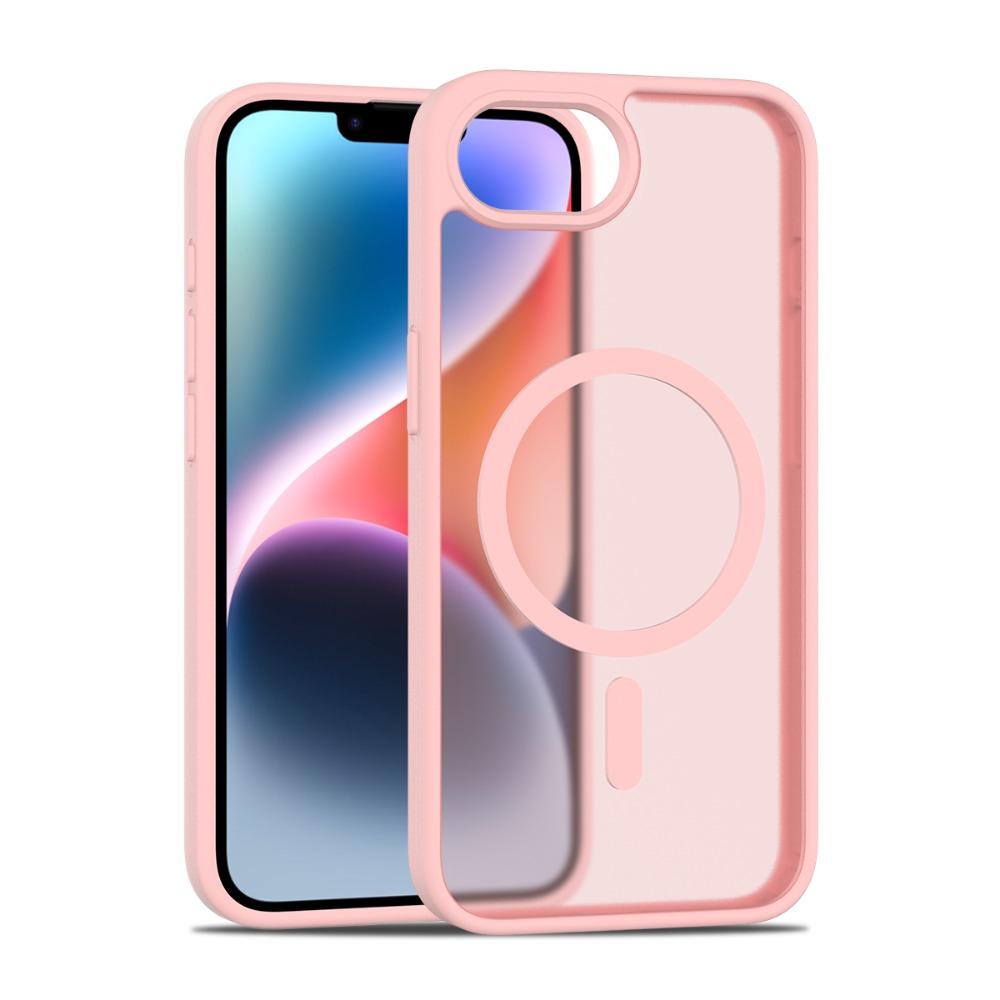 Ультратонкий чехол, совместимый с MagSafe, для iPhone 16e 16 Pro Max XR 11 13 14 12 Pro - ТПУ/ПК Шелковисто-гладкий на ощупь Беспроводная зарядка Противоударный чехол